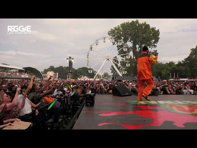 Capleton get crowd in a frenzy 7/13/25 @sunsplashfestival at Zuiderpark in The Netherlands