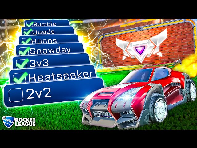 Trying to win EVERY MODE at the highest level by only playing defense