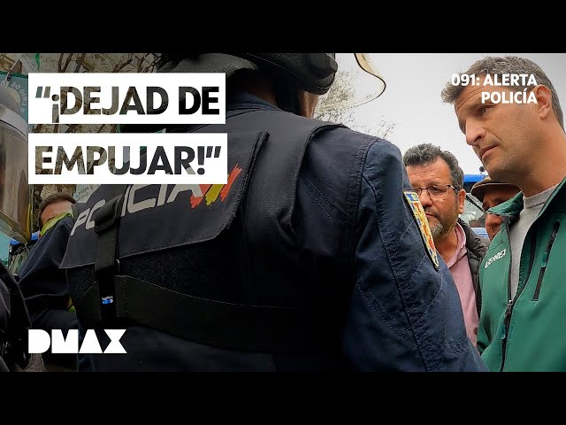Multitudes, tractores y muchos nervios | 091: Alerta Policía