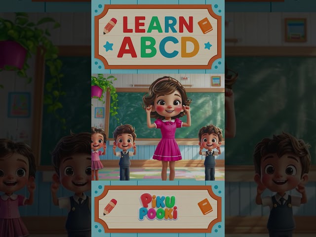 ABCD Song for Kids | A for Apple B for Ball | Fun Learning