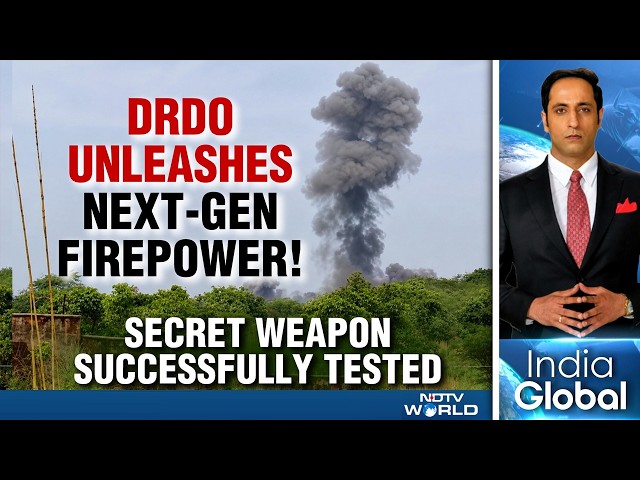 DRDO Tests High-calibre Bomb In Haryana's Panchkula