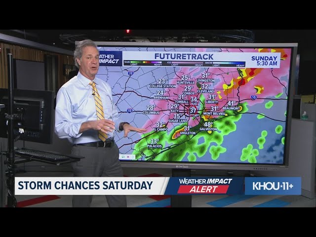 Texas Weather Impact update: Chief Meteorologist David Paul shares the timeline