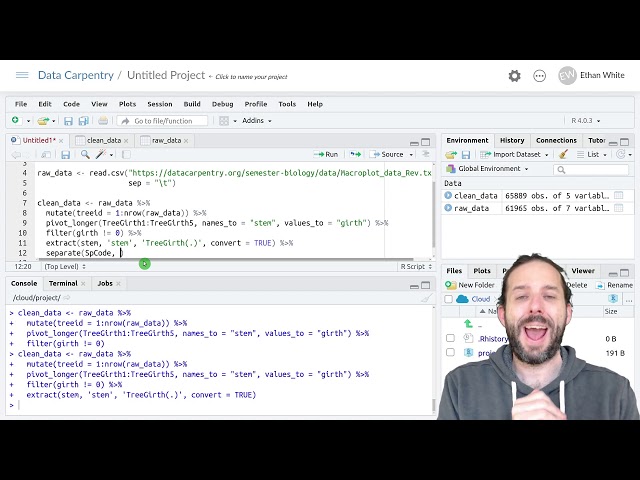 Cleaning Data Using tidyr: Separating Data From Within A Column
