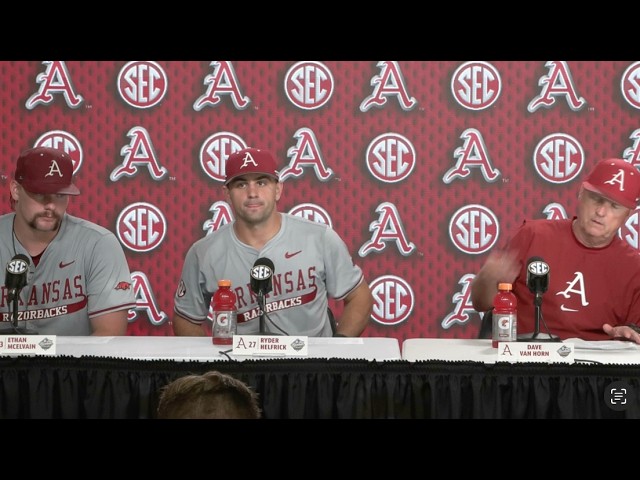 Arkansas Baseball Postgame Press Conference – Arkansas 2, Auburn 1