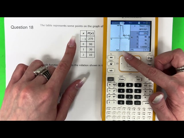 🤙🤩 How to Identify an Exponential Function // Algebra I STAAR 2025 // 18