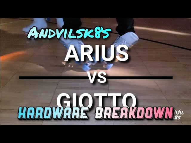 [Season 2] Andvilsk8s | Roller Skating | Arius vs Giotto Plate | Hardware Breakdown