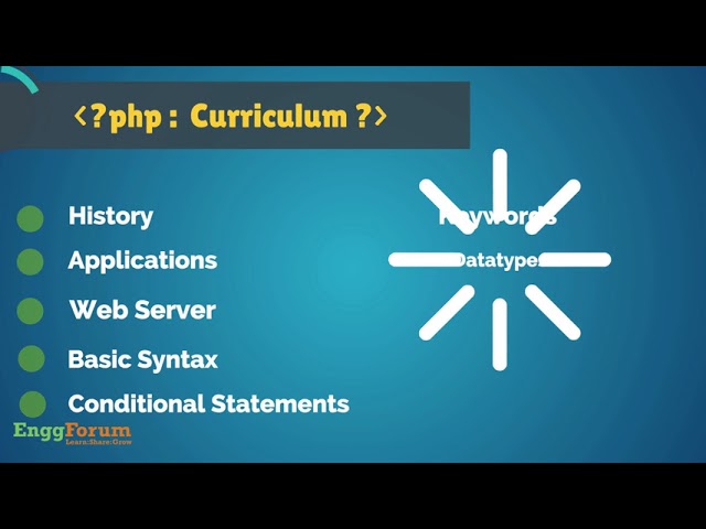 PHP Programming Introduction | EnggForum
