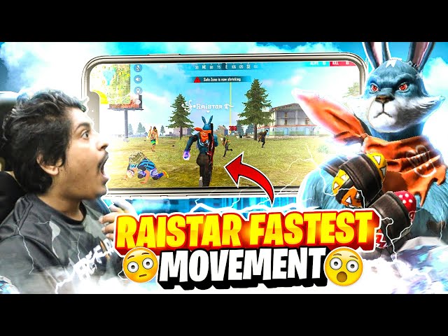 Raistar Fastest Movements on Mobile 2019 | Garena Free Fire
