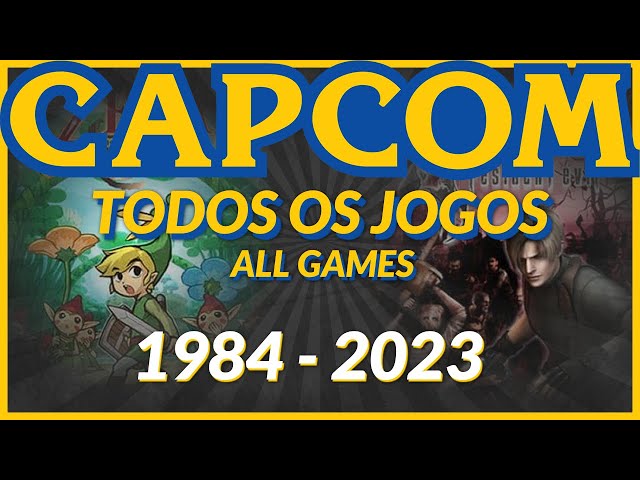 All CAPCOM Games - 1984 to 2023 [Special Video]
