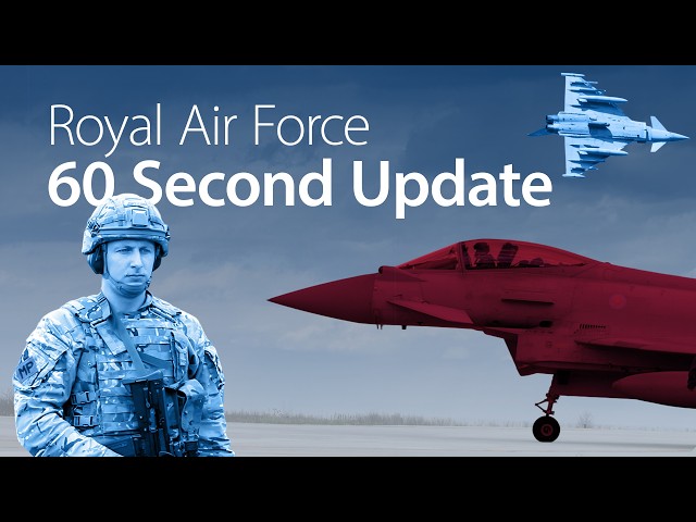 RAF 60 Second Update: NATO Air Policing in Romania and RAF Police Reserves