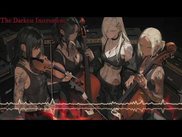 Dark Phonk String Quartet Vol.44 | The Darkest Instrument | 1 Hour Deep Focus Music [AI BGM]