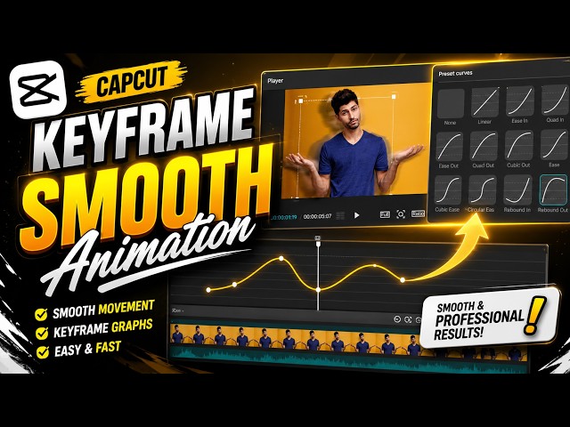 The ONLY CapCut Keyframe Tutorial You'll Ever Need (Smooth Animation)