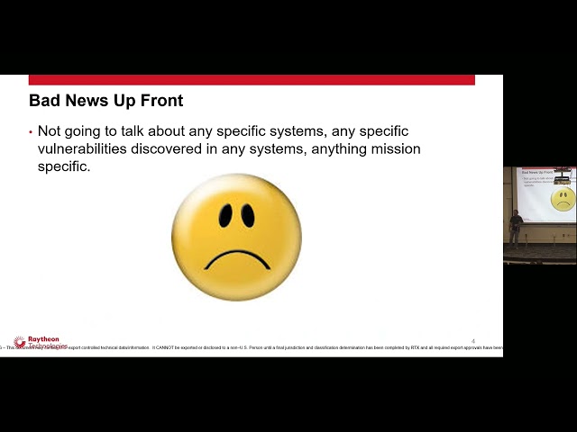 10 Yrs Hunting Zero Days in Weapons Systems Brandon Ward Raytheon Codex