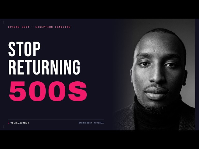 Spring Boot Exception Handling: Stop Returning 500s