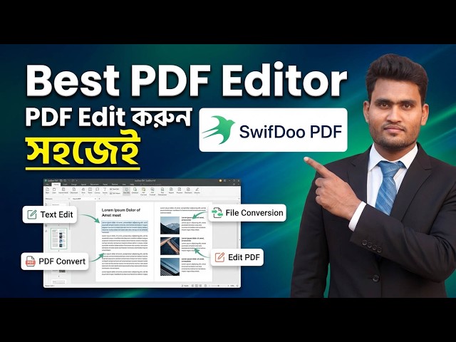 How to Edit PDF Files | Best PDF Editor | SwifDoo PDF Editor Review | PDF Editor Tutorial