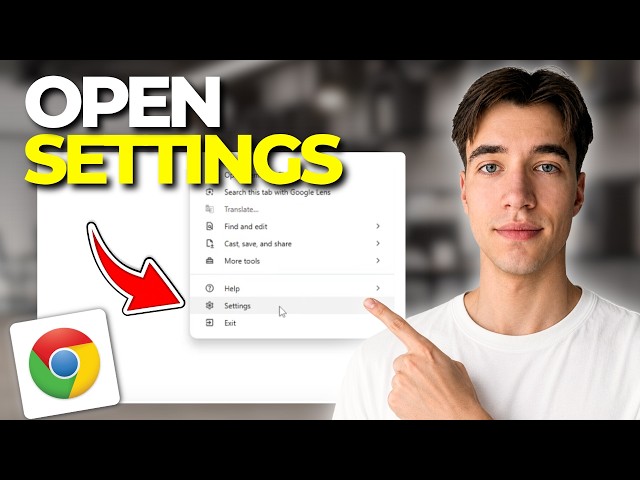 How to Open Google Chrome Settings | Tutorial 2026