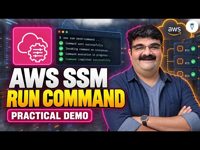 Día 497 Tutorial de AWS SSM Run Command | Demostración práctica | AWS Systems Manager