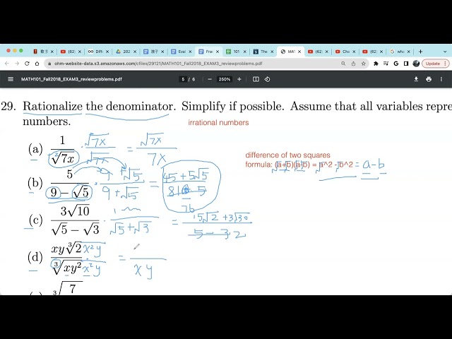 Algebra Review#sat #mathtrick #math #mathlearning#mathskills #algebra #complex_numbers