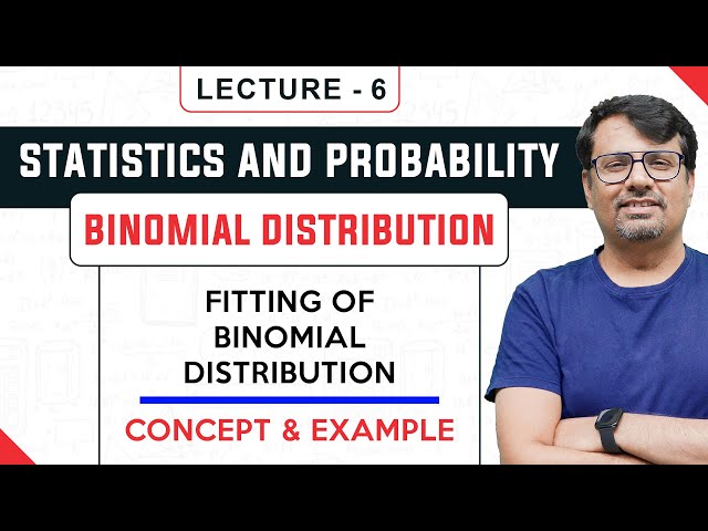 Binomial Distribution | Fitting of  Binomial Distribution | Examples