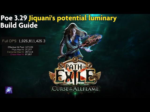 Poe 3.29 | spark jiquani's potential Luminary scion build guide