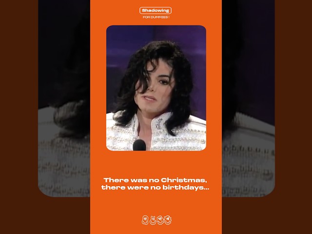 Shadowing English with Michael JACKSON | Learn American accent #shadowingenglish #speakenglish