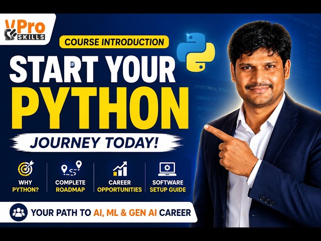 Python Course Introduction  | Complete Roadmap for Beginners | GenAI & Agentic AI Batch
