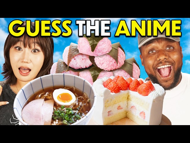 Anime Fans Guess The Anime From The Food!