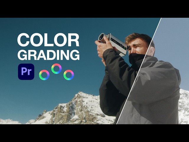 PROFESSIONAL COLOR GRADING step by step - Adobe Premiere Pro Tutorial