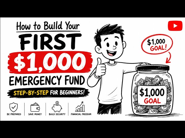 How to Build Your First $1,000 Emergency Fund Step-by-Step #usavideo #usatrending