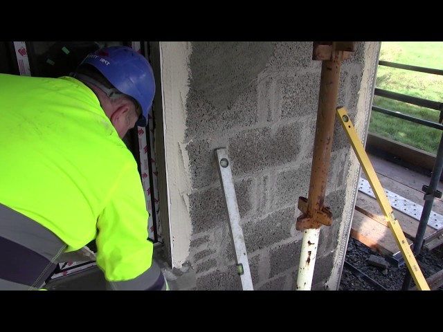 Applying  K Rend Silicone K1