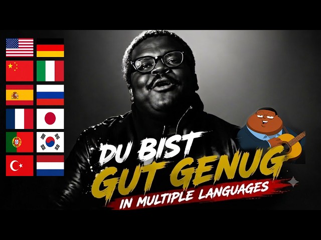 Du Bist Gut Genug in 12 Different Languages #gutgenug #dubistgutgenug #trendingsong 