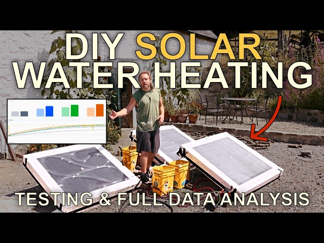 Building & Testing 4 DIY Solar Water Heaters: Cheap Pipe vs Copper