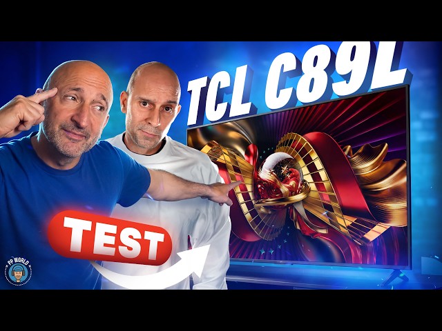 TEST : TV TCL C89L (C8L), premier SQD-MiniLED (Vidéo 4K chapitrée)