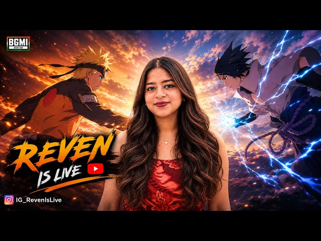 REVEN is LIVE | GIRL GAMER BGMI LIVE 💜 |Road to Conqueror |Clutches #bgmi #live #livestream #viral