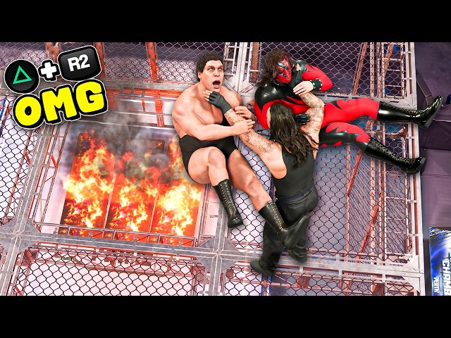 1 OMG Moment With a GIANT in Every WWE 2K!