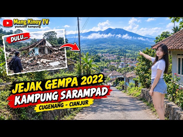 🔴SHOCKING‼️Once Devastated by the Earthquake, Here Is the Current State of Sarampad Cugenang Vill...