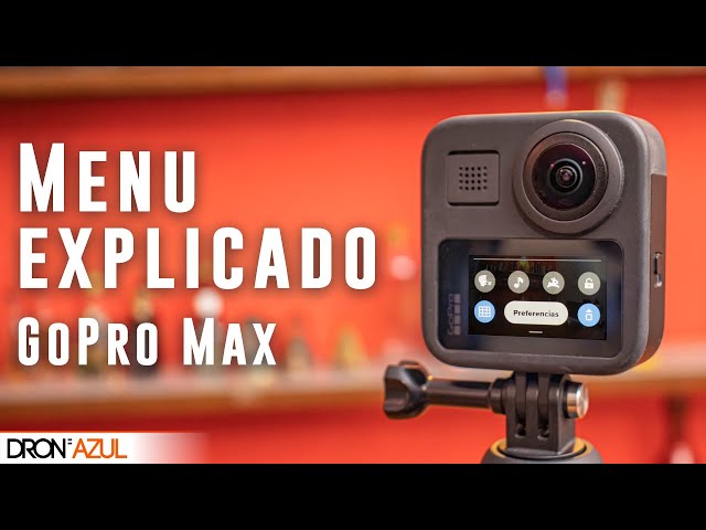 Options menu - step-by-step explanation - GoPro Max 360