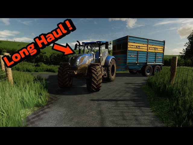 Silage On FairHead! | Multiplayer uk/Ireland | Farming Simulator 22