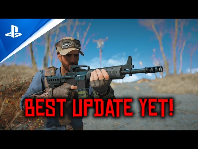 NEW FALLOUT 4 UPDATE IS INSANE!!