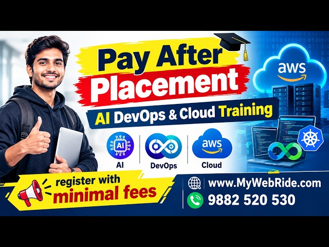 Pay After Placement AI DevOps & Cloud | No coding required