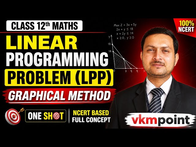 LPP & Graphical Method | 12 th Maths | CBSE Board | UP Board | ICSE Board | Simple Explanation LPP