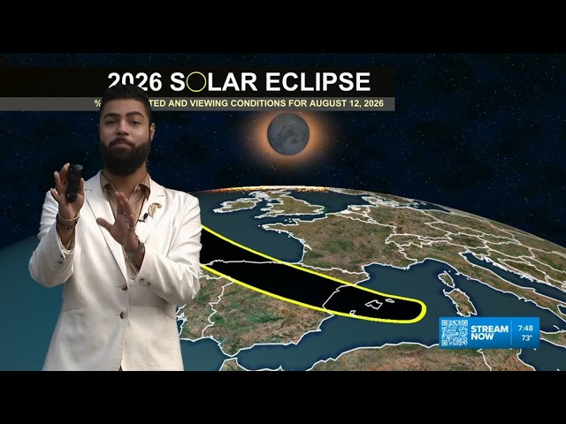 First total solar eclipse for mainland Europe since 1999!