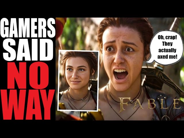Fable SUBMITS to the chuds & ABANDONS the MoDeRn AuDiEnCe. Xbox BACKED DOWN on ugly girl boss