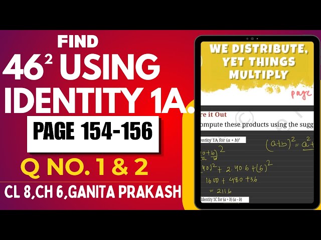 Class 8 Maths Chapter 6 Page 154 to 156 Solutions | Q No 1 & 2 Solutions | Ganita Prakash