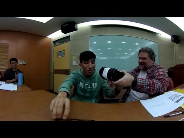 Stop Talking and Explode! in 360°