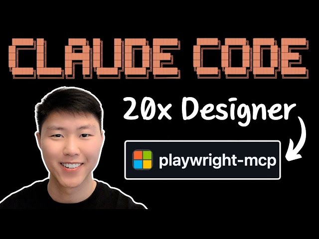 Claude Code Now Has Eyes | Playwright MCP Integration