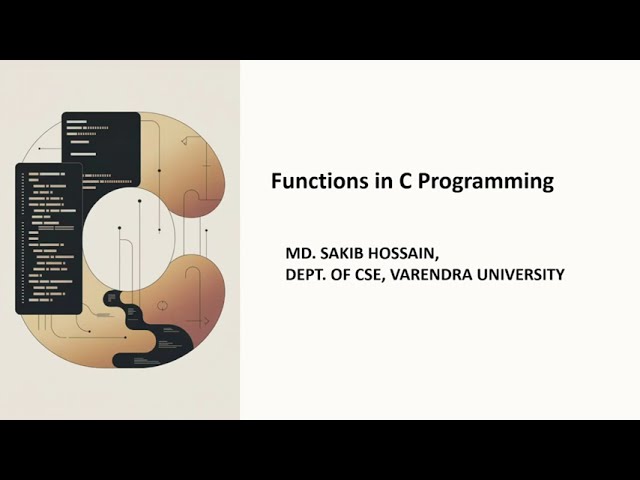 Function in C Programming