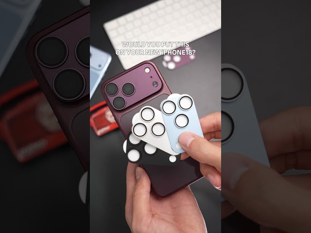 Installing an iPhone 18 Camera Lens Protector… So Satisfying  | ASMR