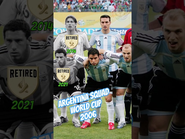 "Argentina 2006 World Cup Heroes: The Legendary Squad" #rainbowfootball1361