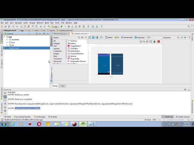 POJECT STUCTURE OF ANDOID STUDIO